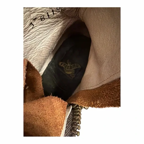 FREEBIRD CAVALIER Women's Tan Leather ankle boots size 8 - Picture 6 of 7